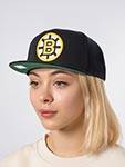 Бейсболка MITCHELL NESS арт. HS8582-BBNBLCK Boston Bruins NHL (черный)